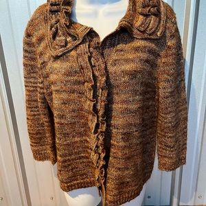 WOMENS Ruby Rd. sweater jacket/cardigan Size Medium